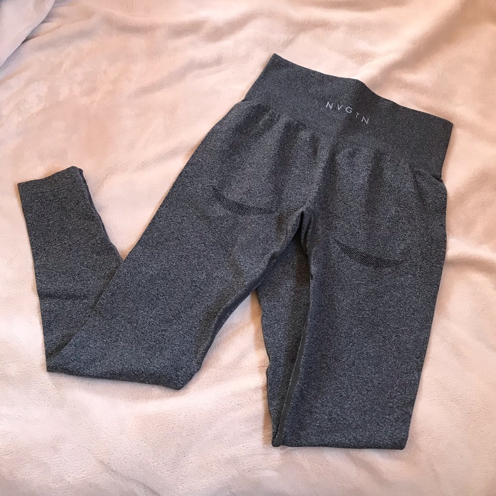 NVGTN black speckled leggings